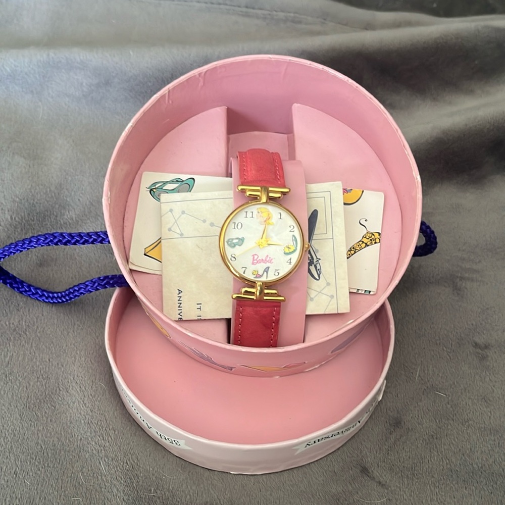 Fossil Barbie 35th anniversary watch